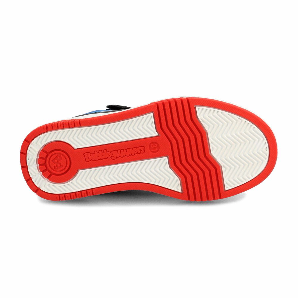 Zapatilla Ni&ntilde;o Bubblegummers Centennial Negro - Blanco image number 4.0